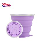 "PAHAR PLIABIL SILICON 270 ML  Material: Silicon Dimensiune: 9.5x8.5 - imagine 5