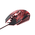 Kit Trust Basics gaming, mouse rezolutie 4000 DPI + mousepad - imagine 3