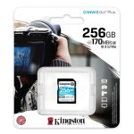 Card de Memorie SDXC Kingston Canvas GO Plus, 256GB, Class - imagine 3