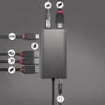 Mini Docking Station Lindy USB 3.2 Type C - 4K - imagine 4