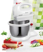 Mixer cu bol Heinner HMBR-300W, Bol rotativ din inox, capacitate: - imagine 4