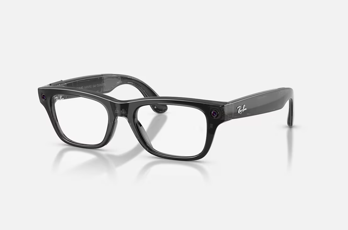 overlay_e3ab7c3aa8059f684fa9b0e6ff264c34.png 23 Ray-Ban Meta Blayzer Optics Gen 2 AI Glasses Shiny - imagine 1