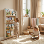 Biblioteca carti si jucarii Bear, U-Grow - imagine 7