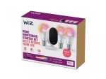 Pachet WiZ Connected cu 3 Becuri LED RGB inteligente A60, - imagine 2