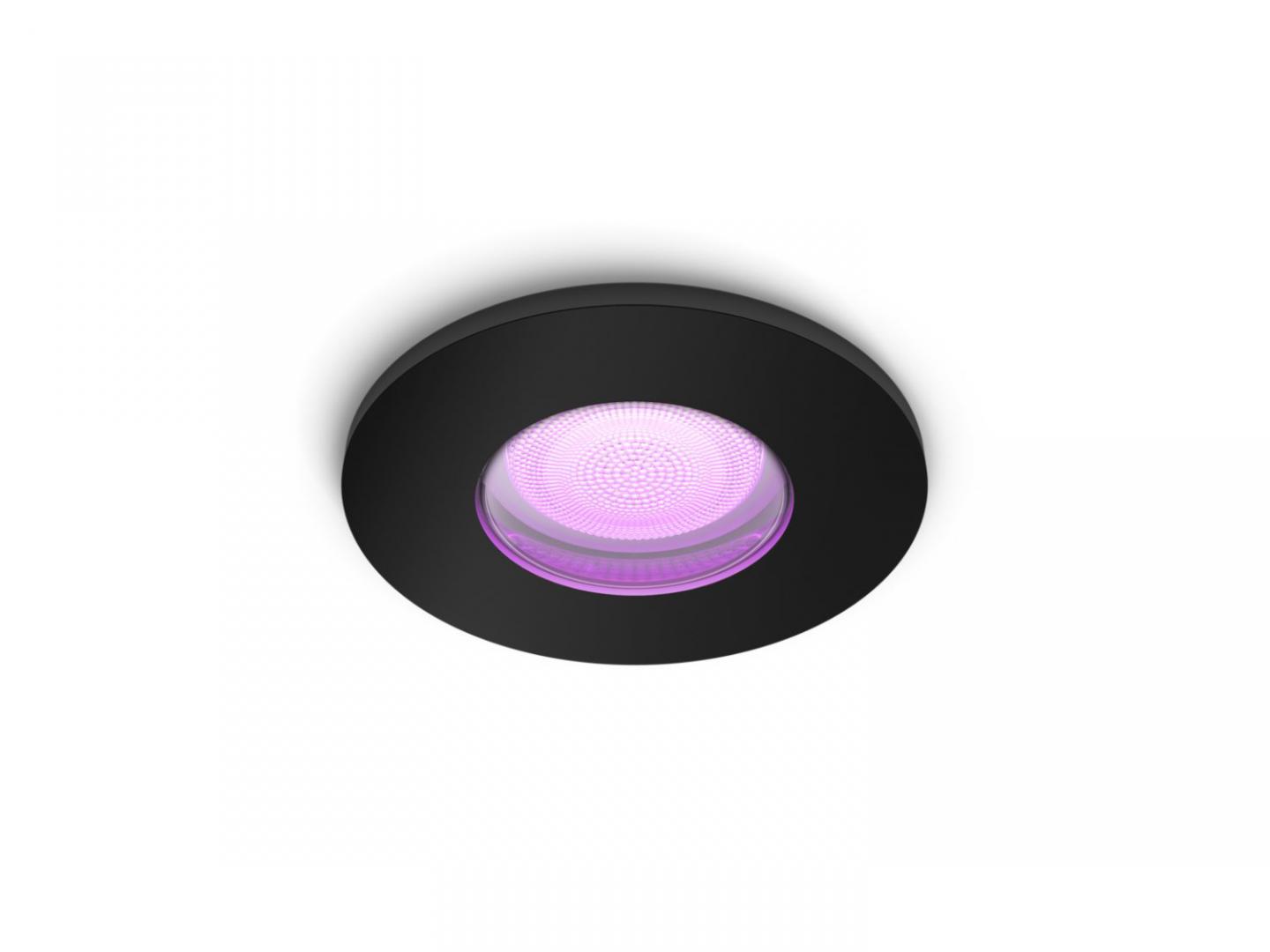 overlay_e3eaeeb50cf0bb295e737e9e7372f60a.jpeg Spot LED RGB incastrat Philips Hue Xamento, Bluetooth, GU10, 5.7W,350lm, - imagine 1