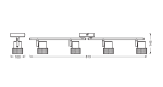 Spot LED cvadruplu ajustabil Ledvance DECOR CORK, 4xGU10, 4x3.4W, 920 - imagine 3