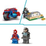 SPIDEY PE MOTOCICLETA VS RHINO  LEGO11206 - imagine 3
