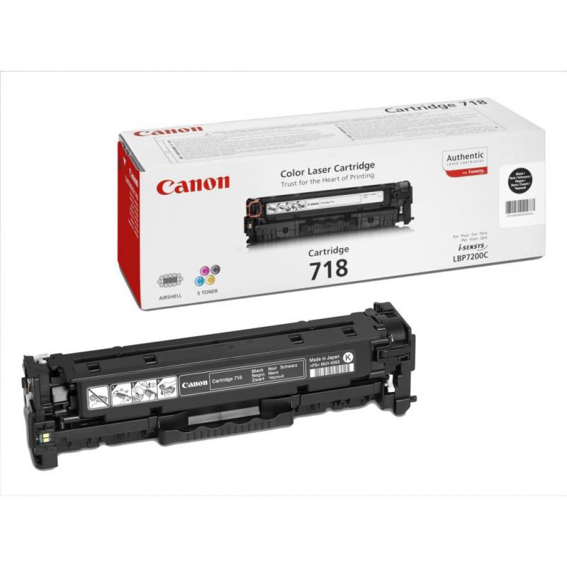 overlay_e4c8b11655515f82882573085f7bbdd1.jpg Toner Canon CRG718BK, black, capacitate 3400 pagini, pentru LBP-7200Cdn - imagine 1