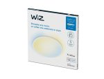 Plafoniera LED WiZ SuperSlim, Wi-Fi, control vocal, 22W, 2450 lm - imagine 2