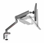 Brat pentru monitor, Material: Oțel, Aluminiu, Plastic, Suprafață finisaj : - imagine 3