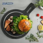 PLATOU ARDEZIE ROTUND CU MANER, 28X20 CM, COOKING BY HEINNER - imagine 4