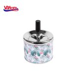 "SCRUMIERA ANTI-VANT CU BUTON 9x11 CM  Material: Otel + - imagine 3