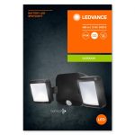 Aplica LED pentru exterior pe baterii 4x D neincluse, cu