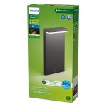 Stalp LED pentru exterior Philips BUSTAN, 3.8W, 800 lm, lumina