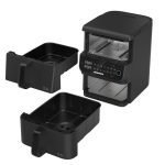 FRITEUZA DUBLA ETAJATA HEINNER InnovaCook HAF-C10DBS25BK - imagine 3