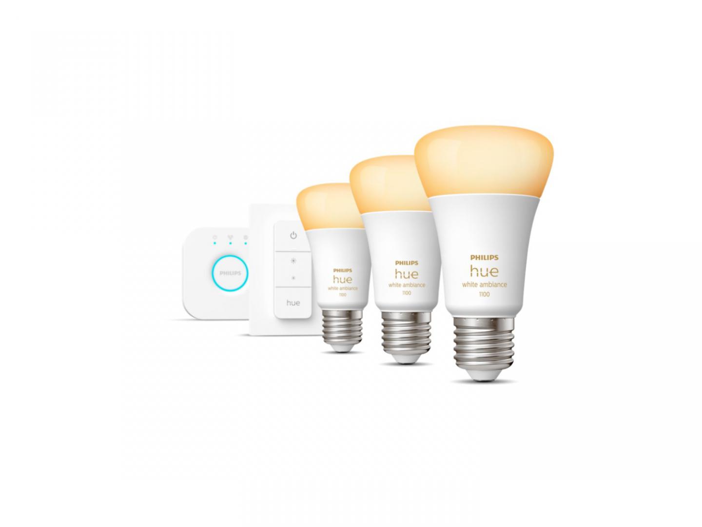 overlay_e5b3a86aa0c5669043afc38a2313d259.jpeg Pachet 3 Becuri LED inteligente Philips Hue A60, Bluetooth, E27,8W(75W), - imagine 1