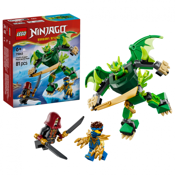 PACHET DE LUPTA CU ROBOTUL DRAGON AL LUI LLOYD LEGO71862