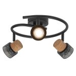 Spot LED triplu ajustabil Ledvance DECOR CORK SPIRAL, 3xGU10, 3x3.4W, - imagine 2