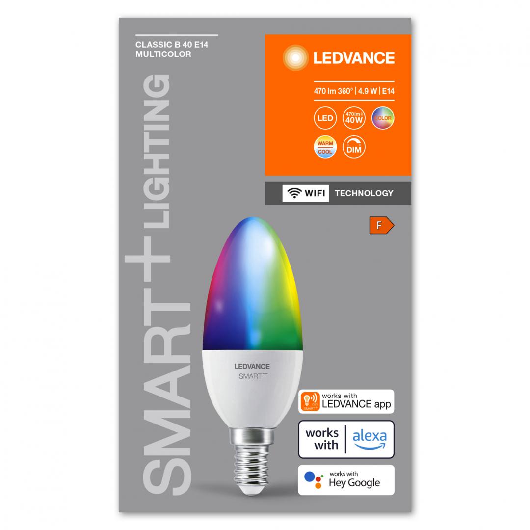 overlay_e615b9c4e583dfac61c6a6191898f4da.jpg Bec LED RGB inteligent Ledvance SMART+ WiFi Candle Multicolour B40, - imagine 1