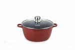 CRATITA ALUMINIU+CAPAC 22X9.5CM, 3 L, CALABRIA, COOKING BY HEINNER - imagine 3