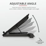 Stand/Cooler notebook Trust GXT 1125 Quno, max 17.3 inch, 5 - imagine 4