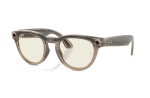 RayBan Meta Headliner Shiny Warm Stone/Dark Green Transitions - imagine 2