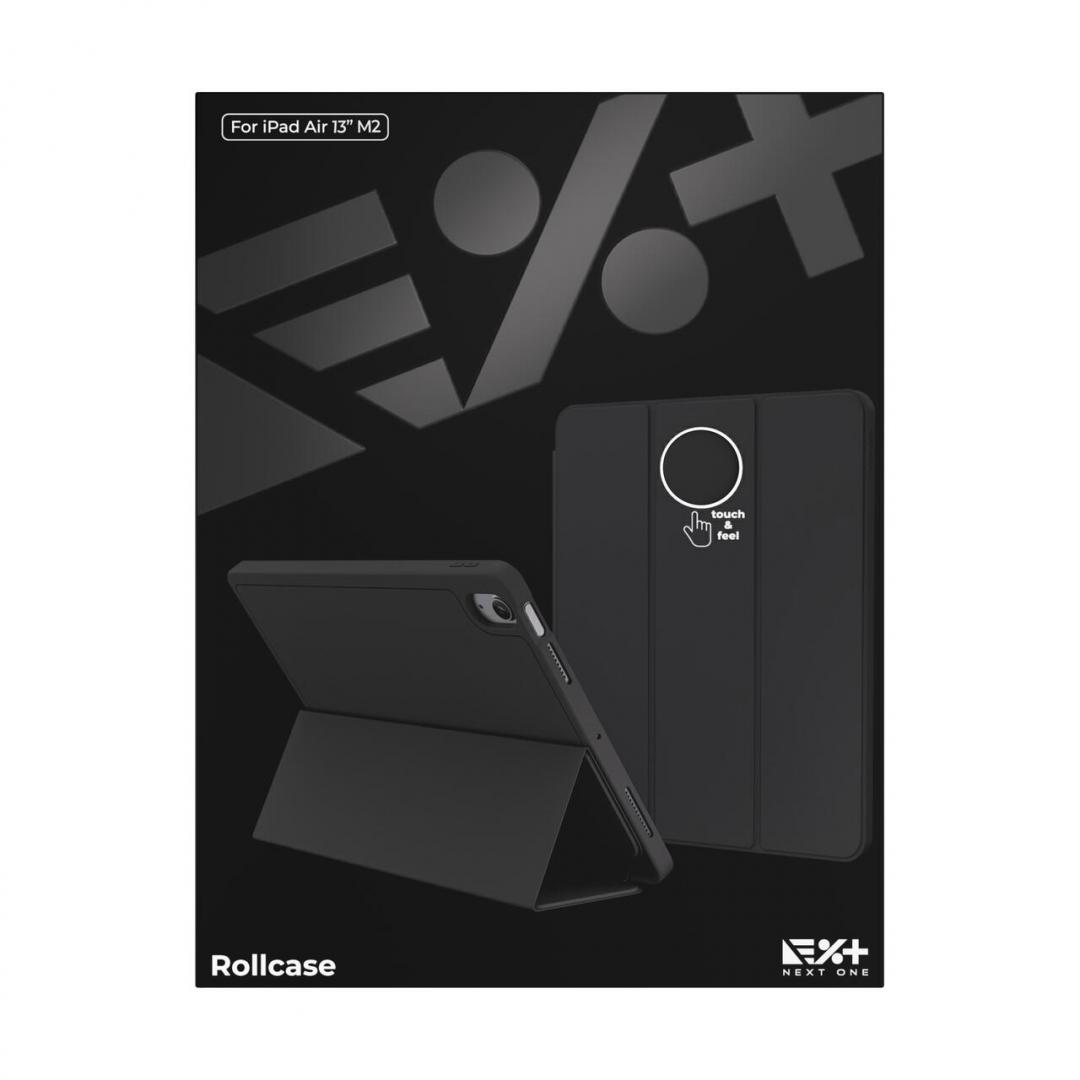 overlay_e6df01282dfafa8e2e54349b93687bf7.jpg NEXT ONE ROLLCASE FOR IPAD AIR 13" M2 2024 BLACK - imagine 1