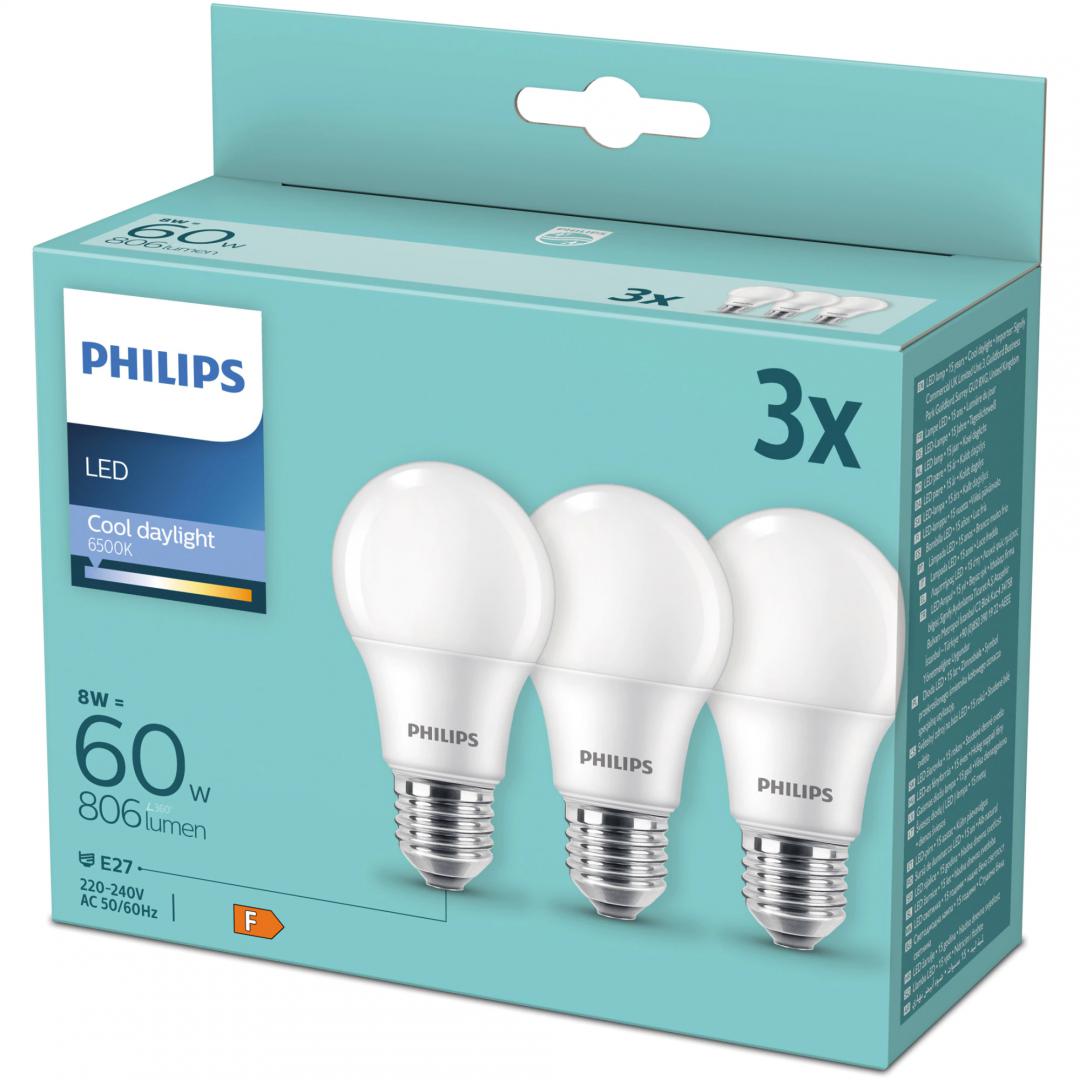 overlay_e6f00095ba4d6510ecdd2f595fba7aa5.jpeg 3 Becuri LED Philips A60, E27, 8W (60W), 806 lm, - imagine 1