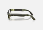 Ray-Ban Meta Blayzer Optics Gen 2 AI Glasses Shiny Transparent - imagine 3