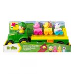 TRACTORAS CU REMORCA, ANIMALUTE SI SUNETE, JOHN DEERE - imagine 2