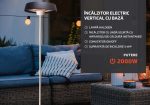 HEINNER Incalzitor electric vertical cu baza 1000W/ 2000W - imagine 5