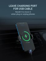 Suport auto telefon Gravity Serioux CH03, Material: ABS+ aluminium, mod - imagine 8