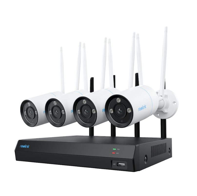 overlay_e8b379660e154d1b0a41ae0d68ba3729.png NVR Reolink RLN12W;NVS12-8MB4W Contine un NVR NVS12 si 4 camere - imagine 1