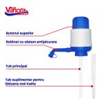 POMPA MANUALA APA 2.5-10 L, VANORA HOME - imagine 3
