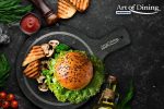 PLATOU ARDEZIE ROTUND CU MANER, 28X20 CM, COOKING BY HEINNER - imagine 2