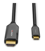 Cablu Lindy 3m Type-C la HDMI 8K60 - imagine 2