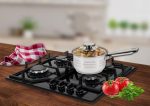 CASEROLA INOX+CAPAC 16X9.5 CM, 1.9L, MYRA, COOKING  BY HEINNER - imagine 4