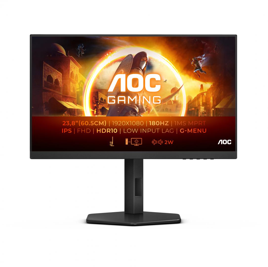 overlay_e9932fe1910b45b5f0f595c9cff4be7a.jpg Monitor AOC 23.8" 24G4X, Diagonal (inch): 23.8, Diagonal (cm): 60.5, - imagine 1