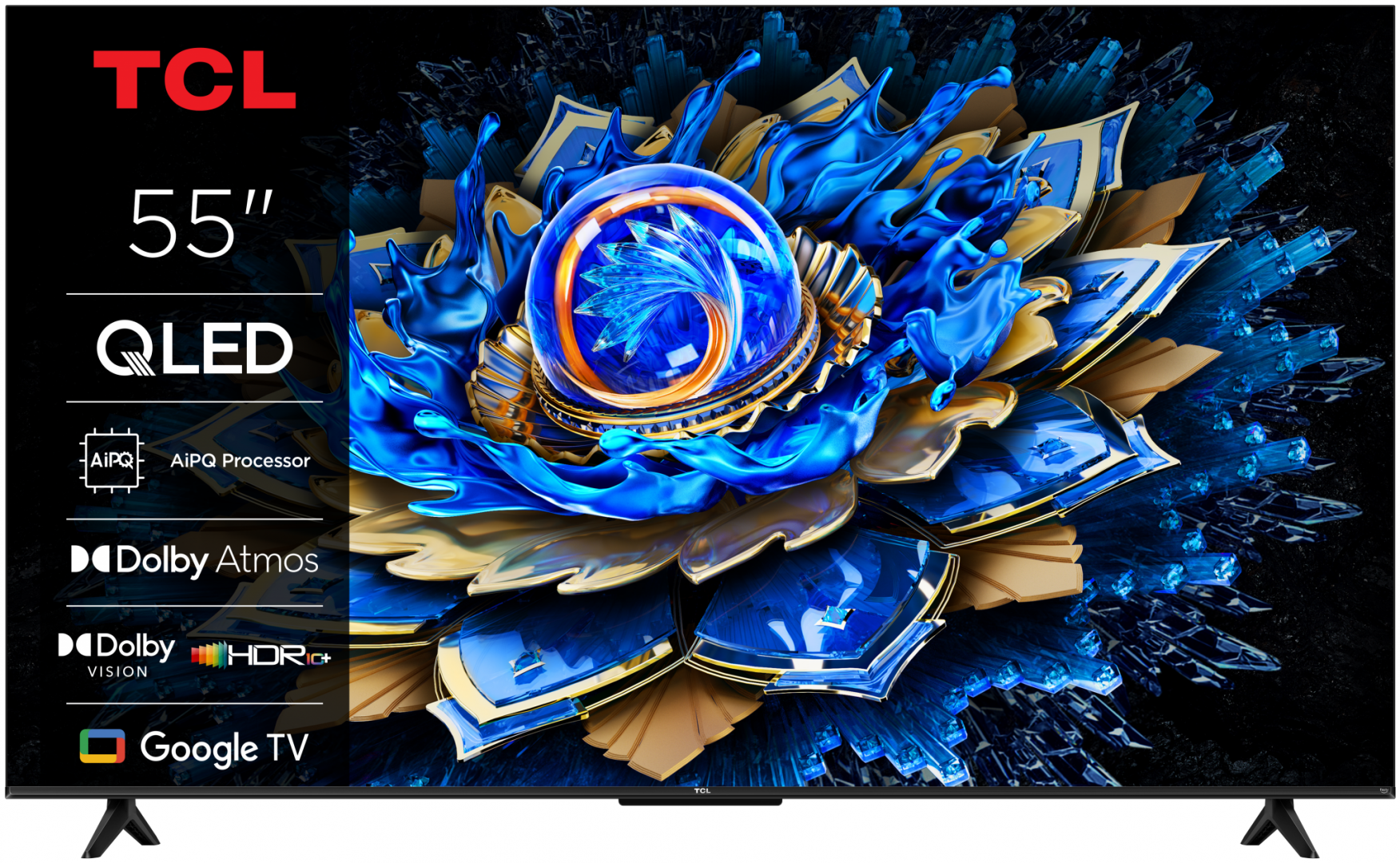 overlay_e9a661780883a1ee0a969b557efa0dd7.png Televizor TCL QLED 55T69C, 138 cm, Smart Google TV, 4K - imagine 1
