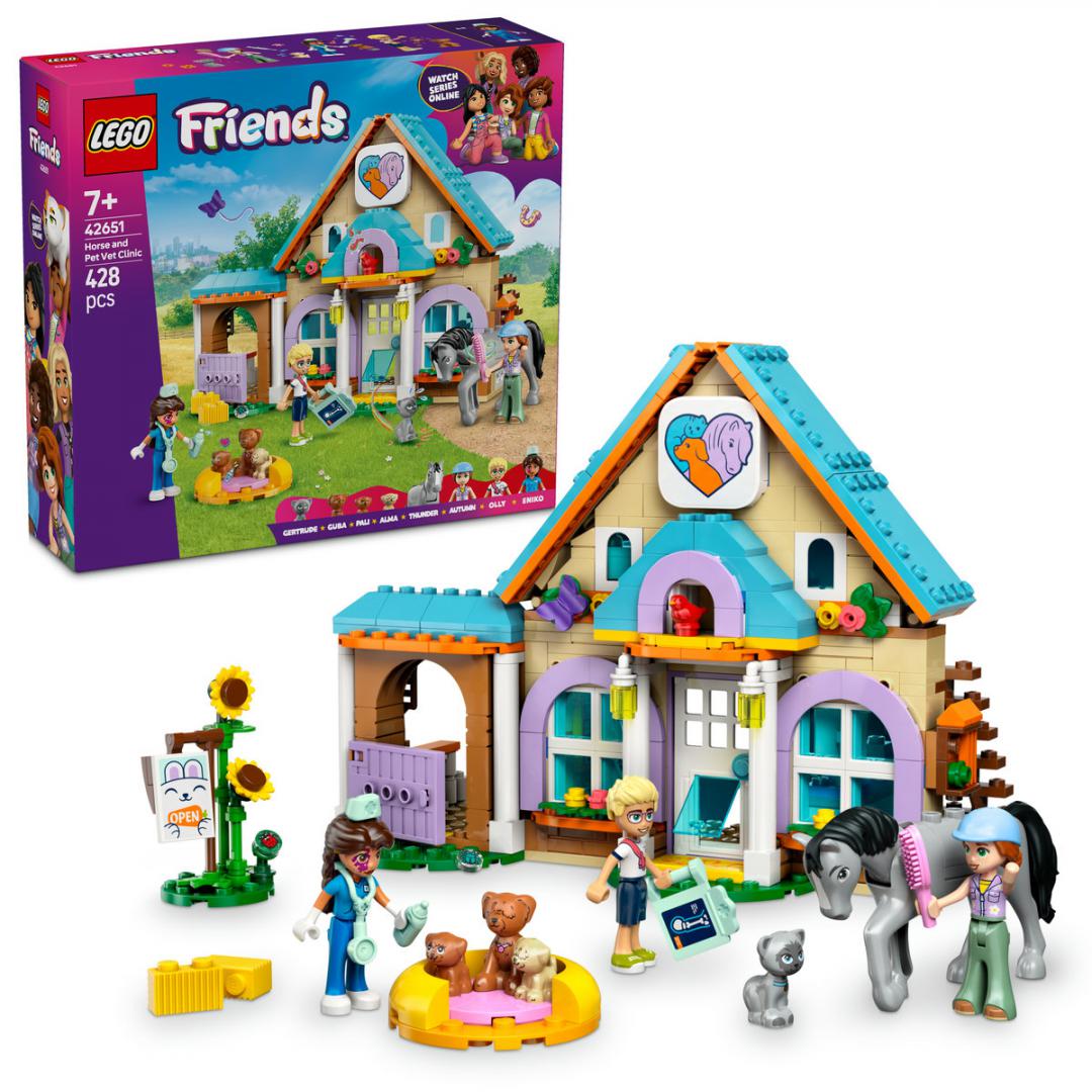 overlay_e9ddc163058d75da2b992c53259c91a0.jpg CLINICA VETERINARA PENTRU CAI SI ANIMALE DE COMPANIE, LEGO 42651 - imagine 1