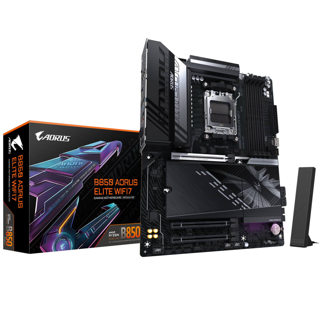 overlay_ea6404da859c3c05360b5217d37c19a2.png Placa de baza Gigabyte B850 AORUS ELITE WIFI7, Socket AM5, - imagine 1