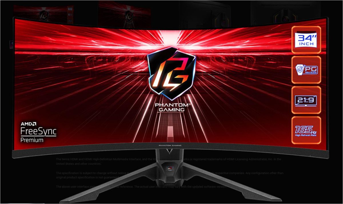 overlay_eaba8d3659f08370b02b6426130e0596.JPG Asrock 34" Curved Gaming Monitor, Rezolutie: WQHD 3440x1440, Refresh rate: - imagine 1