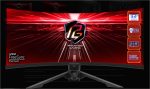 Asrock 34" Curved Gaming Monitor, Rezolutie: WQHD 3440x1440, Refresh rate: