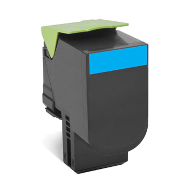 overlay_eaf25a68f4b6d9b9870586bc96da80fa.jpg Toner Lexmark 70C0H20, cyan, 3 k, CS310dn , CS310n , - imagine 1
