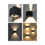 Aplica LED Vivalux SQUARE STARK, 6W, 180 lm, lumina neutra - imagine 3
