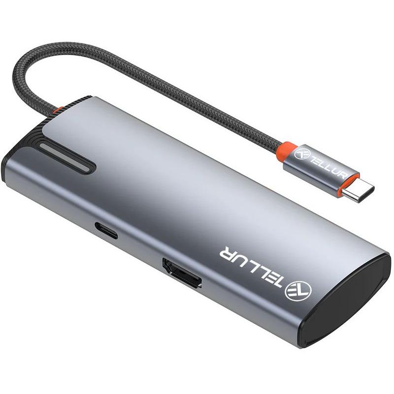 overlay_eb3bc6d5538ce5dc3fd0ed6ea2021cf6.jpg Hub USBC 3.0 Tellur, porturi 1 x HDMI, 3 x - imagine 1