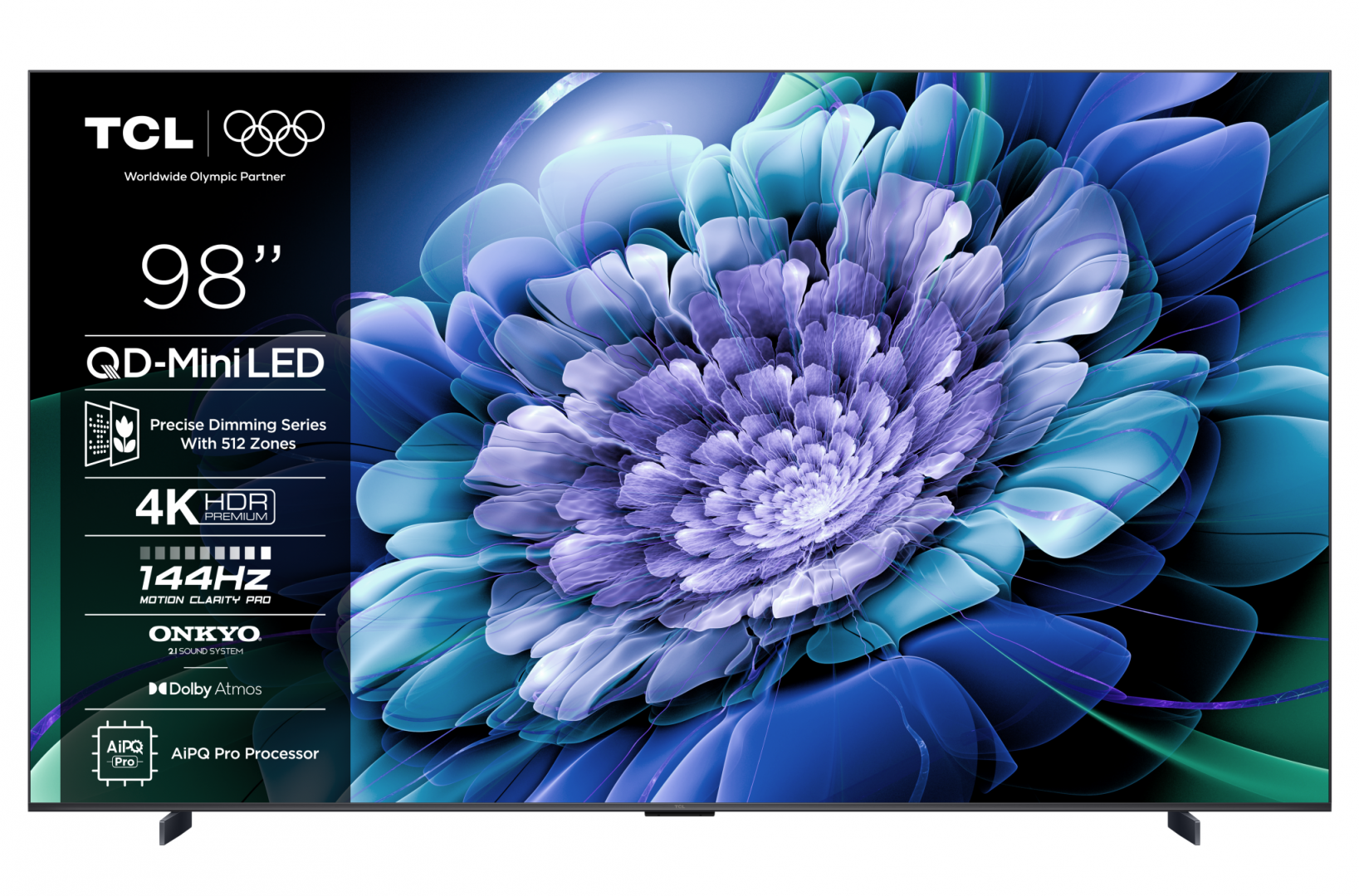 overlay_eb61086820dbfd939a12d8863eb2d696.png Televizor TCL QD-MiniLED 98C61K, 248 cm, Smart Google TV, 4K - imagine 1