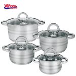 SET GATIT DIN INOX 8 PIESE, MEDINA, VANORA HOME