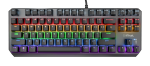 Tastatura Mecanica Gaming Trust GXT 834 Callaz, USB, negru