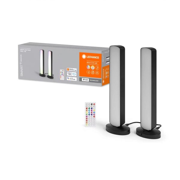 Pachet 2 Lampi LED RGB inteligente Ledvance SMART+ Wifi Mood,